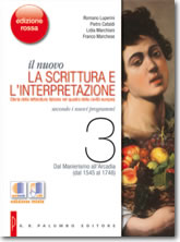 copertina Il nuovo La scrittura e l'interpretazione - Edizione Rossa - VOLUME 3